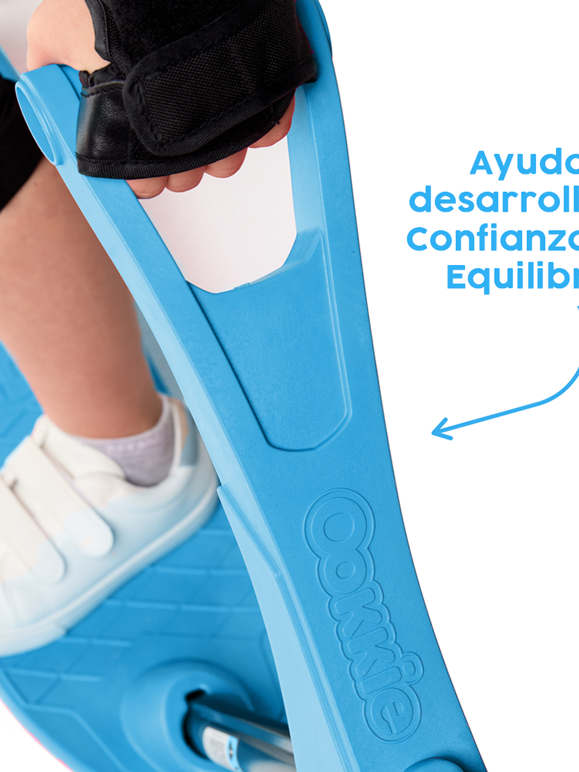 Ookkie Skateboard Blue 2