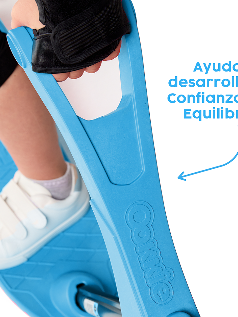 Ookkie Skateboard Blue 2