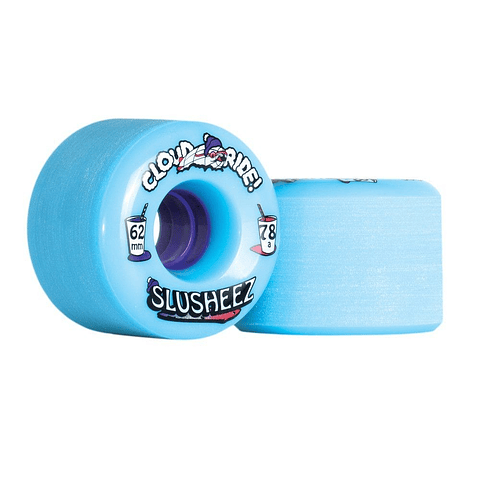 Cloud Ride Slusheez 62mm 78A Lime