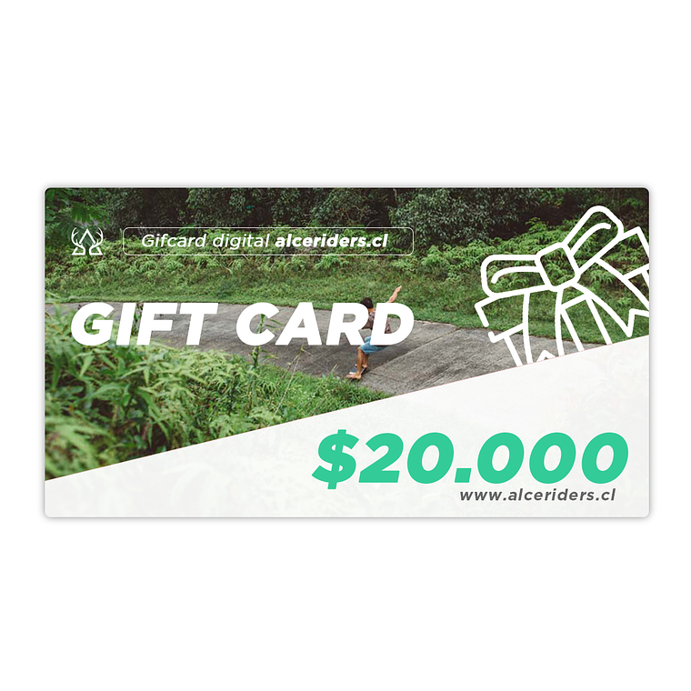 Gift Card $20.000  1
