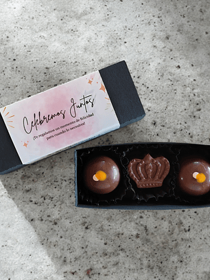 Caja 40g- 3 bombones 