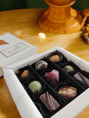 Caja 108g- 9 bombones