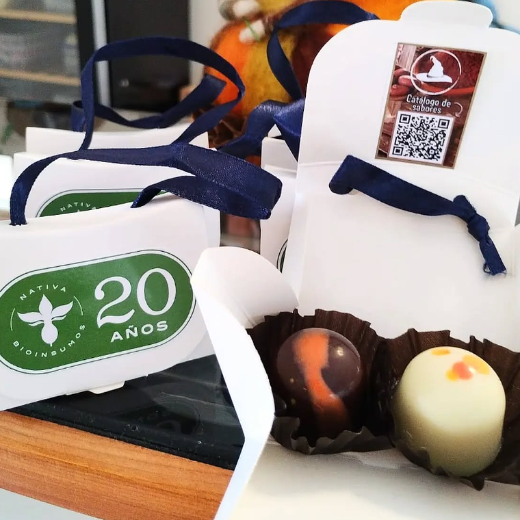 Caja 28g- 2 bombones 1