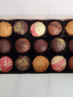 Trufas en caja madera