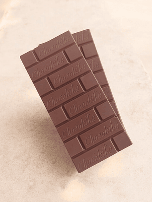 Tableta de 100g,  chocolate macizo