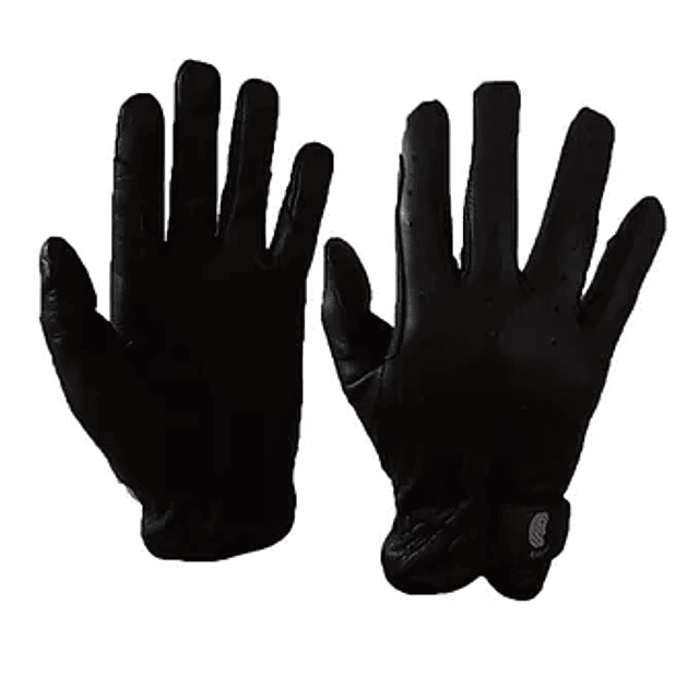 Guantes Cuero Negro Unisex