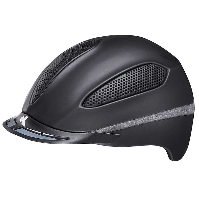 Casco PASO BLACK MATT SHINE KED