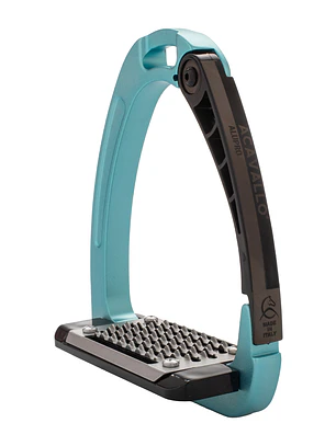 ESTRIBO DE SEGURIDAD ACAVALLO ARENA ALUPRO EDICIÓN ESPECIAL, color azul cielo