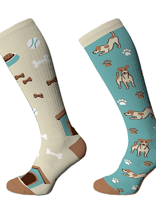 Calcetines de equitación jack russell