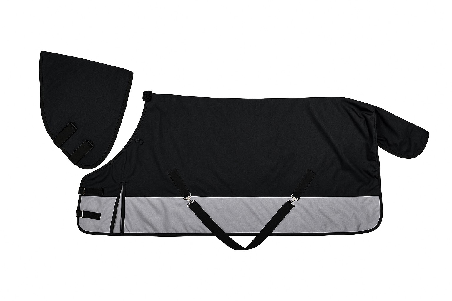 Capa de invierno delux cuello desmontable 3