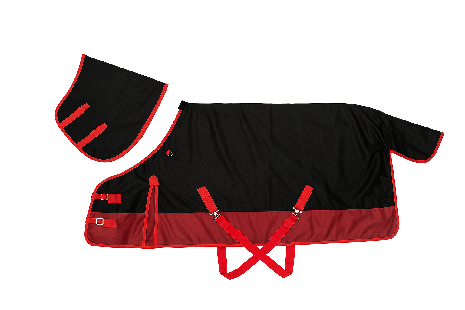 Capa de invierno delux cuello desmontable 4