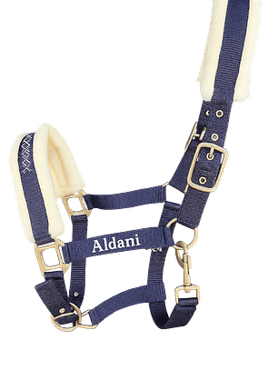 Jáquima Aldani Premium con Forro de Borreguillo