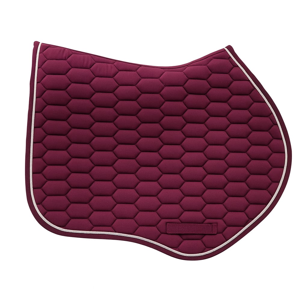 Mandil de Salto Burdeo con Cordón Blanco 1