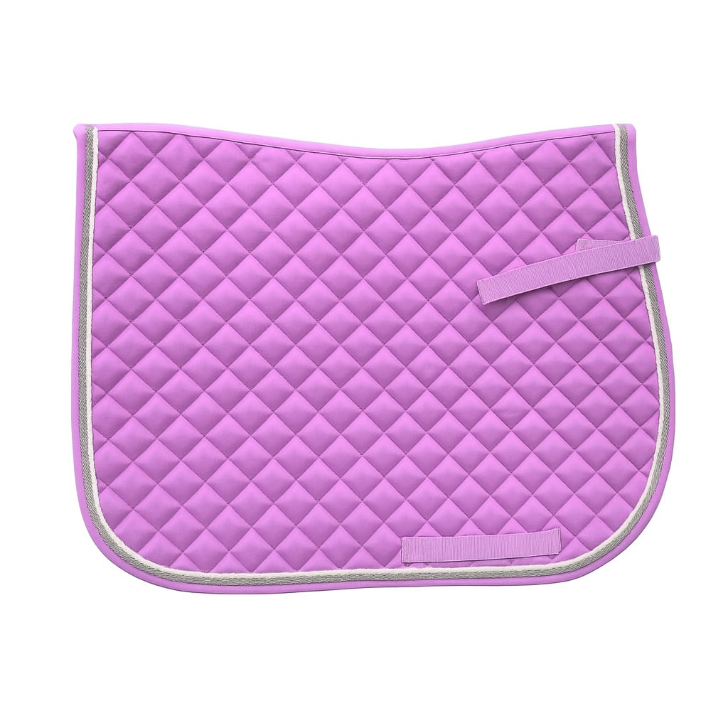 Mandil Clásico Aldani – Lila con Cordones Blanco y Plata 1