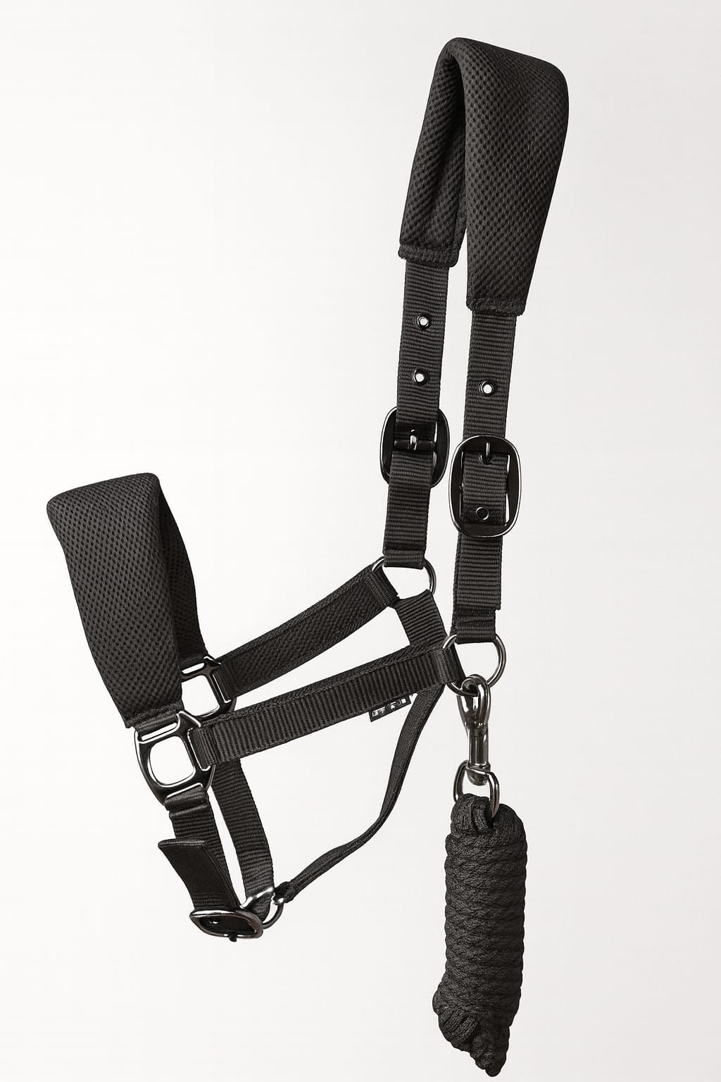 Jáquima 3D Mesh con Cabestro – Negro 1