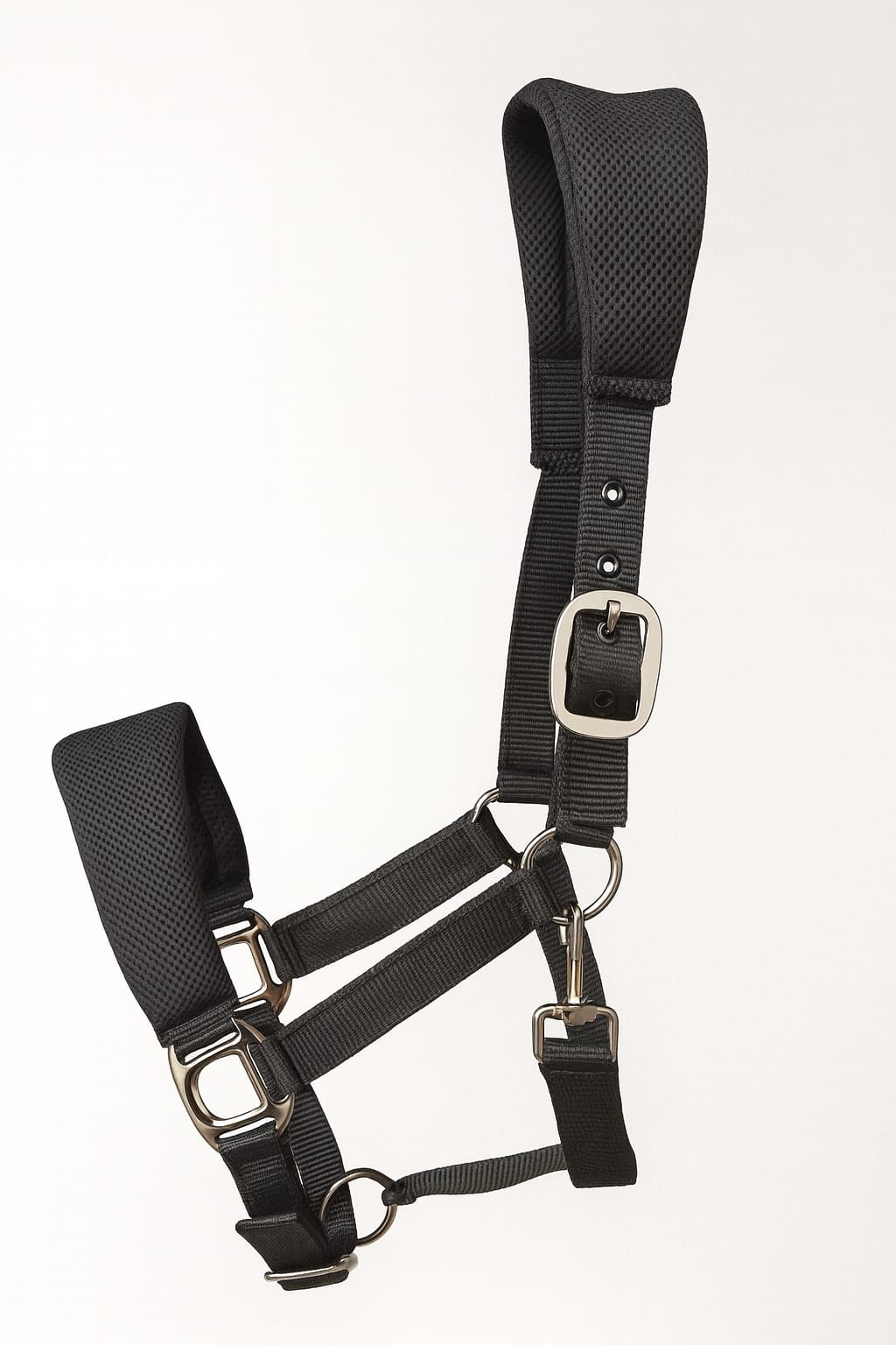 Jáquima 3D Mesh con Cabestro – Negro 3