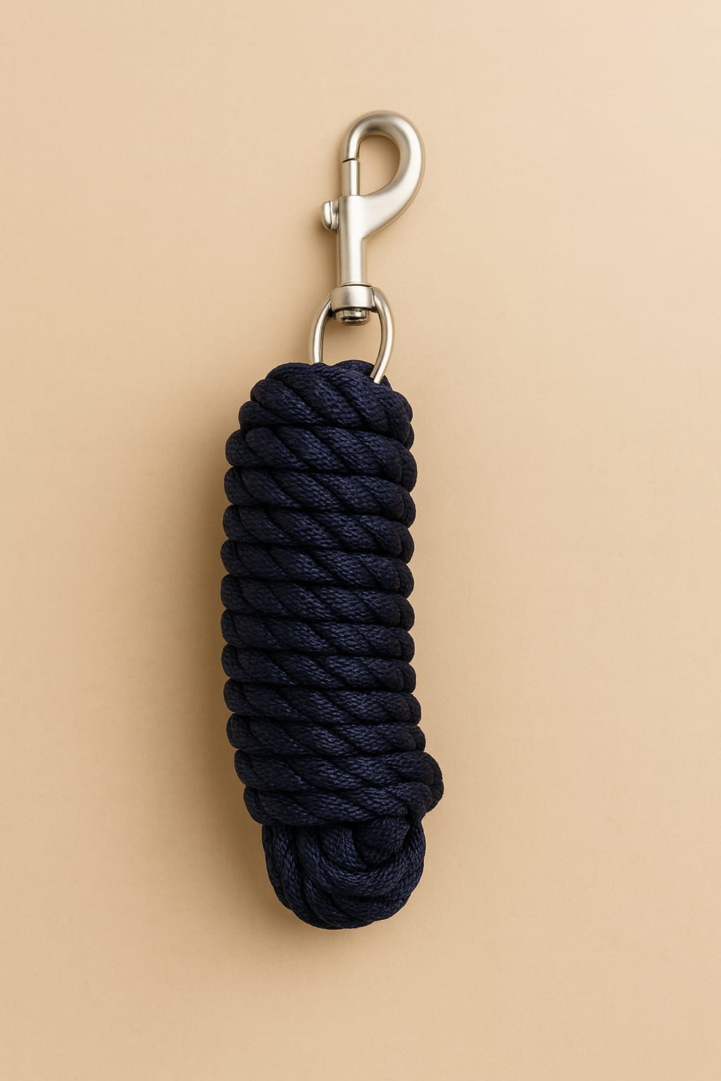 Jáquima Azul con Piel Sintética + Cabestro Trenzado 2