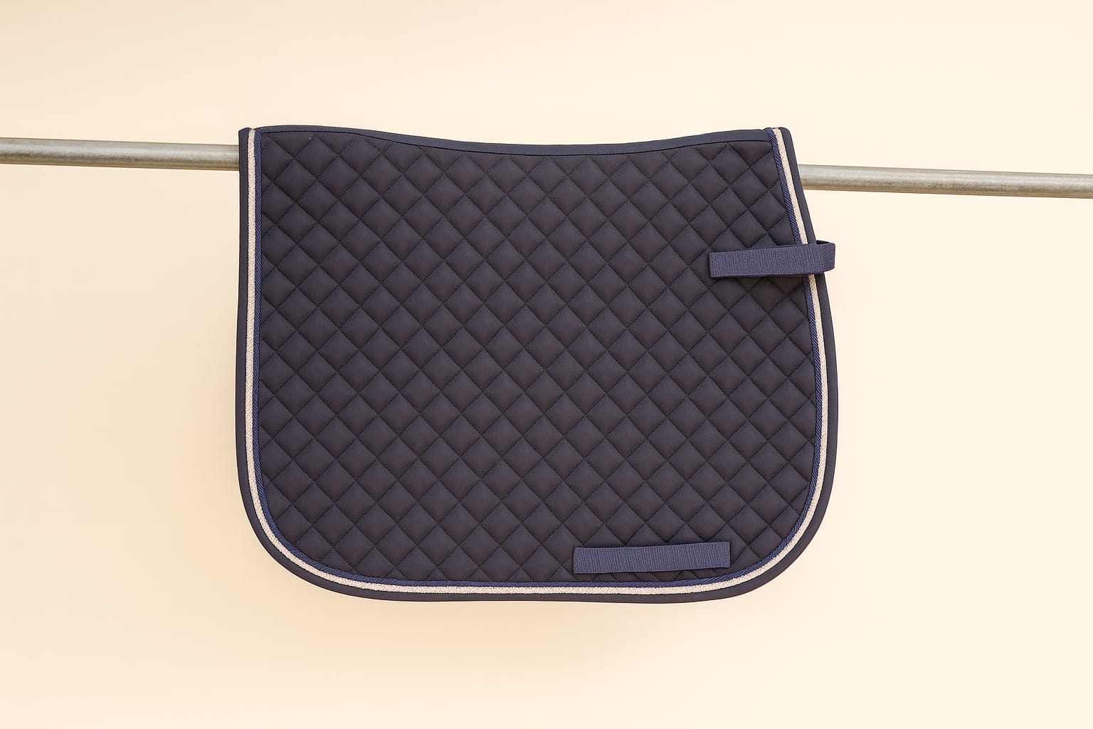 Mandil Clásico Aldani – Azul Marino con Cordones Azul Marino y Plata 1