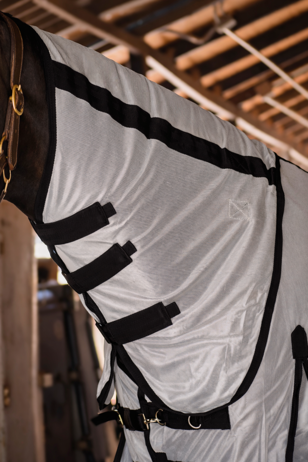 Capa Protectora Contra Insectos con Cuello Desmontable 4