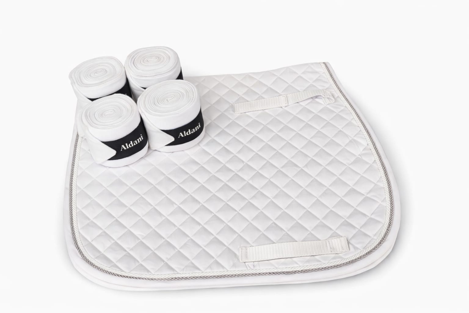 Set Mandil + Vendas Polar Aldani – Blanco 1