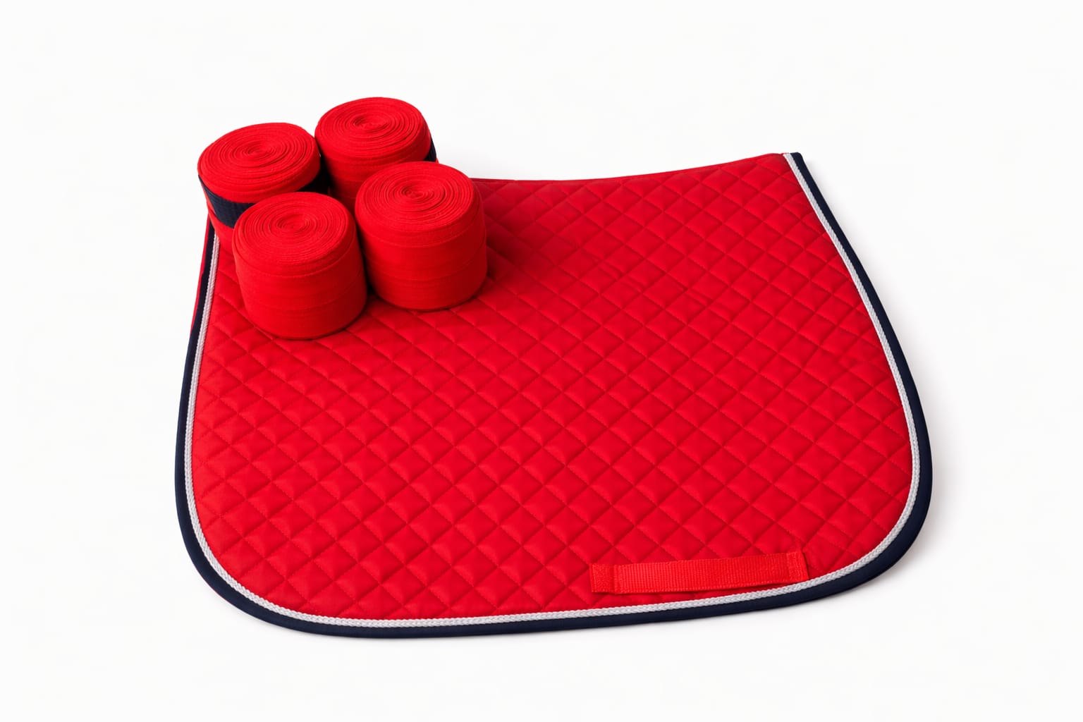 Set Mandil + Vendas Polar Aldani  Rojo 1