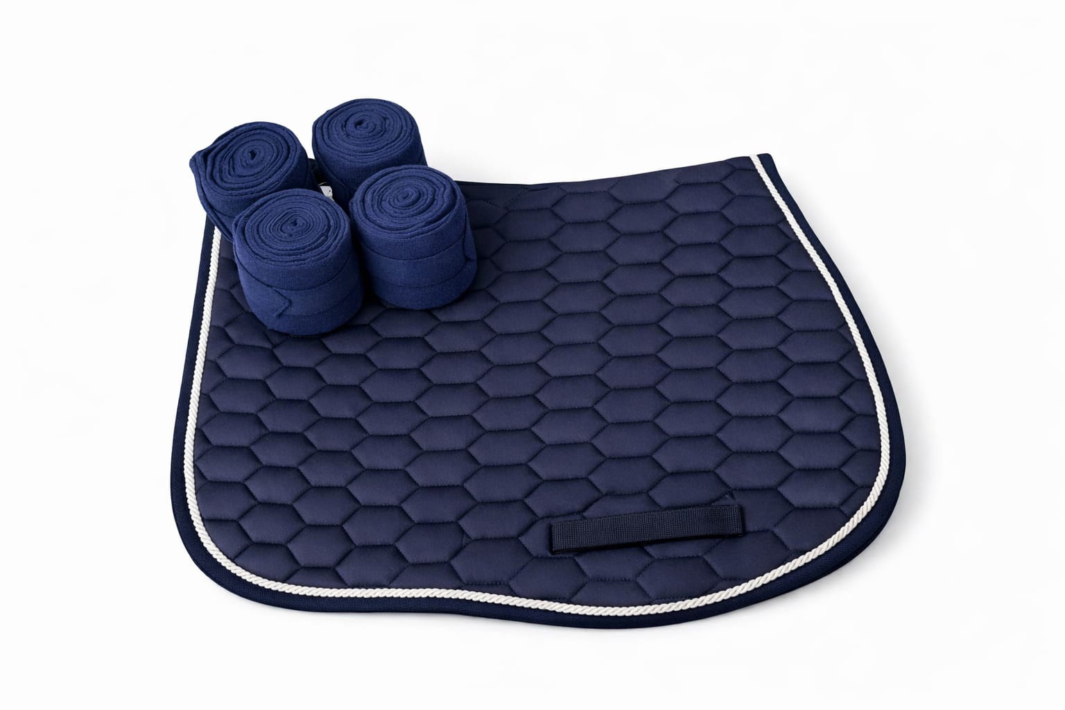 Mandil de Salto Azul Marino + Set Vendas Polar Aldani 💙 1