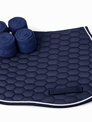 Mandil de Salto Azul Marino + Set Vendas Polar Aldani 💙