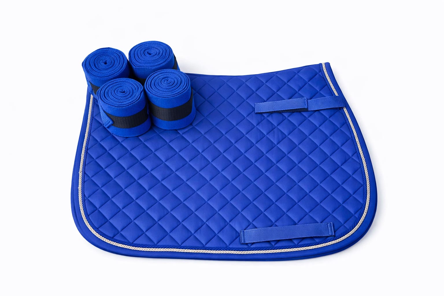 Set Mandil + Vendas Polar Azul Royal  1