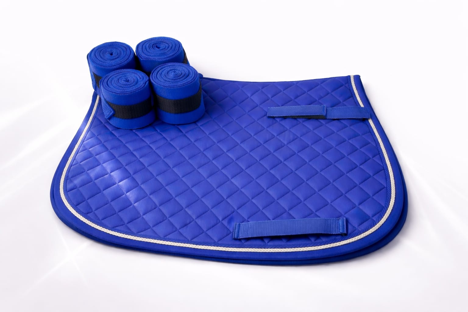 Set Mandil + Vendas Polar Azul Royal  1
