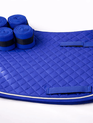 Set Mandil + Vendas Polar Azul Royal 