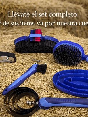 Set de Grooming Premium para Caballo – 6 Piezas