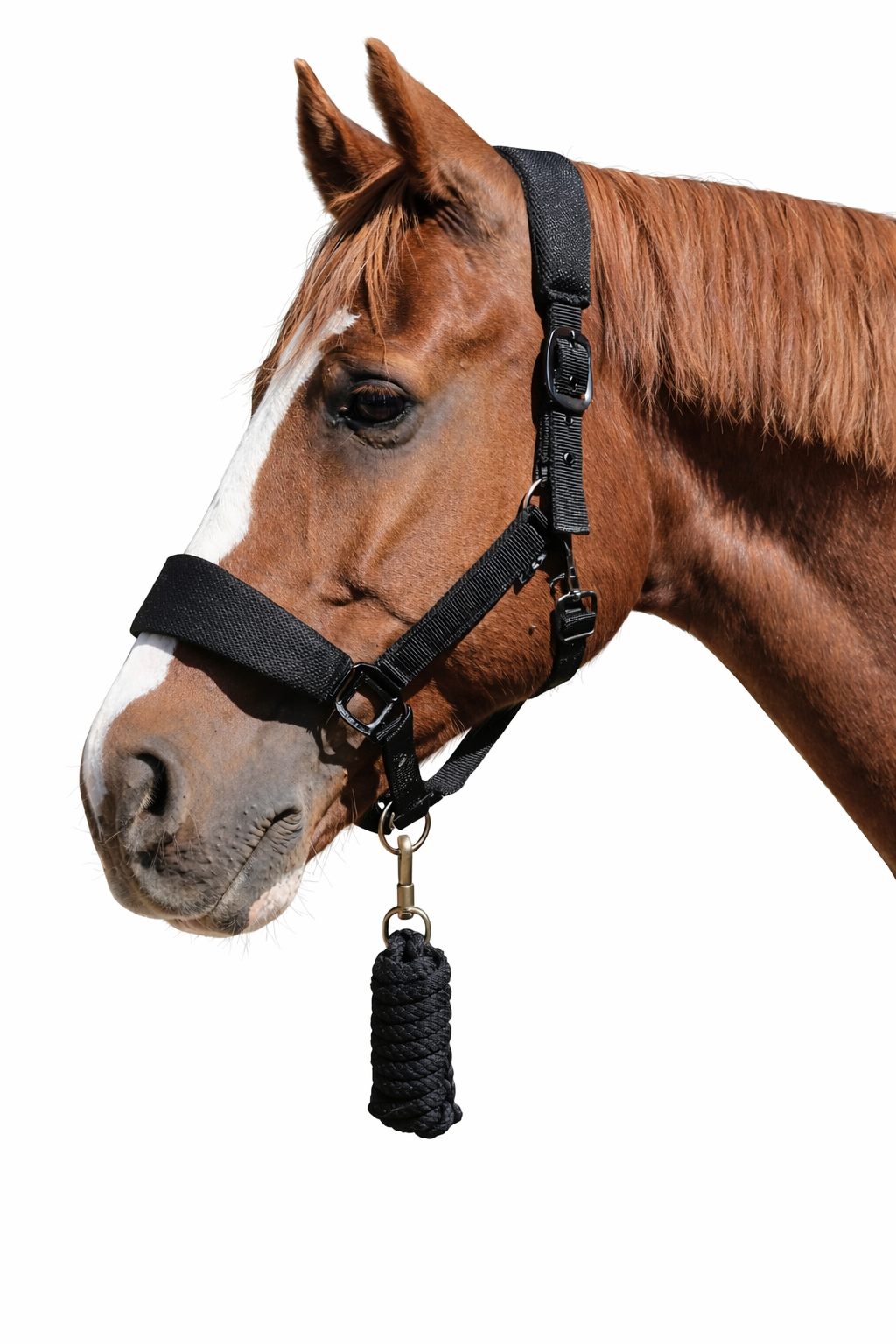 Jáquima 3D Mesh con Cabestro – Negro 1