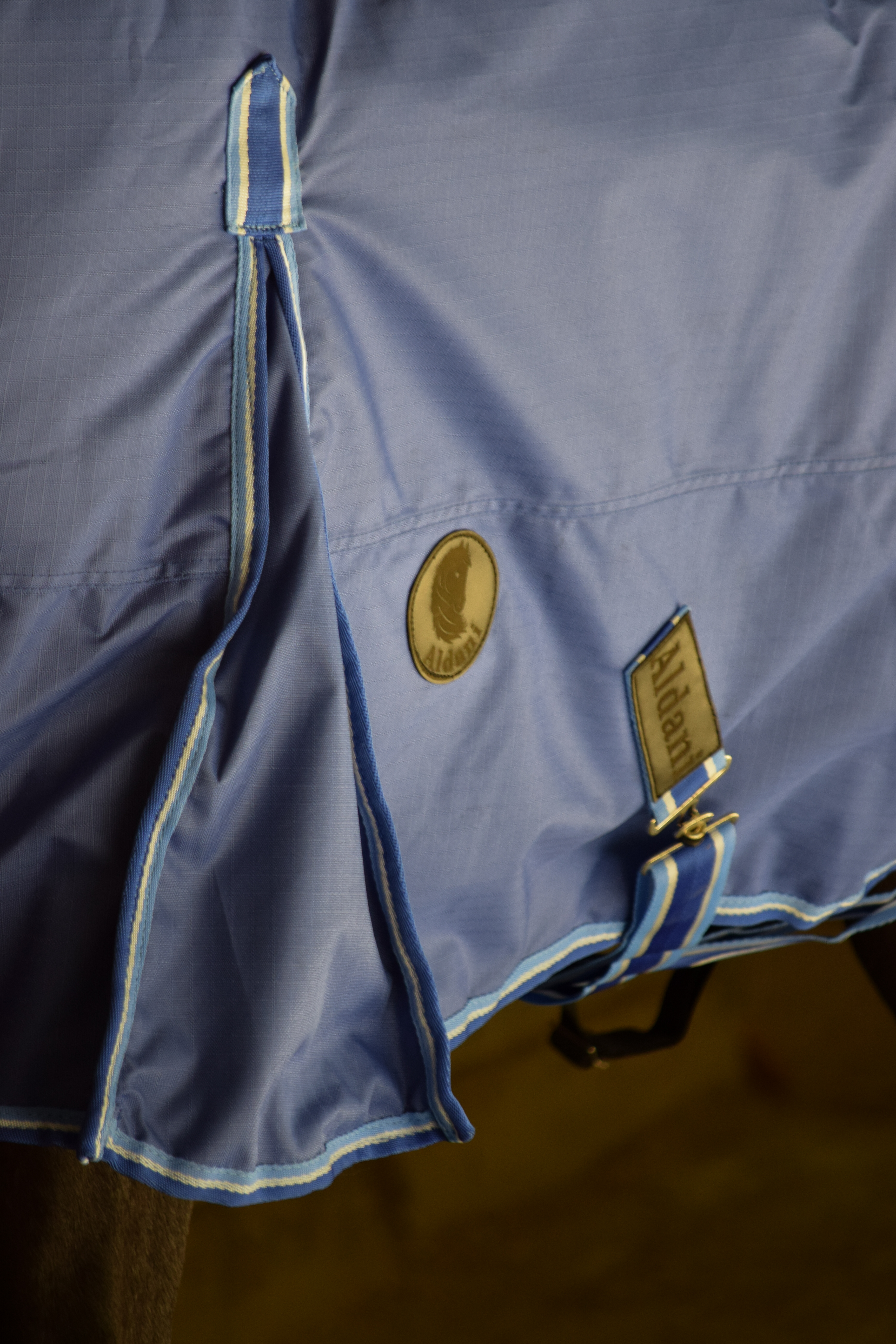 Capa de Invierno 600D Ripstop 300 g Azul Rey | Aldani Ecuestre 2