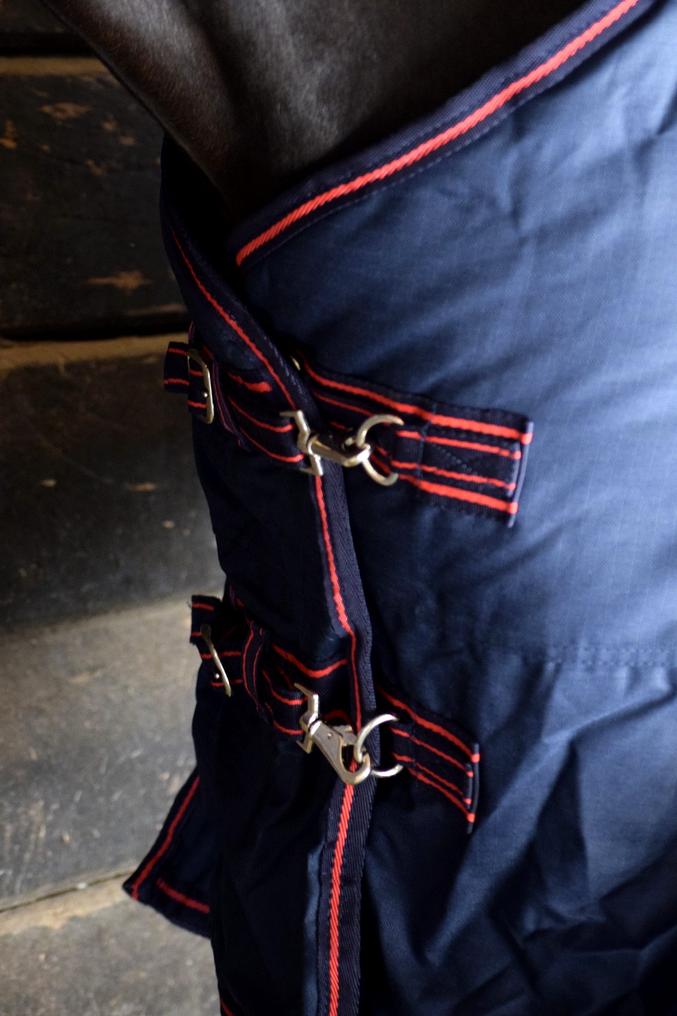 Capa de Invierno 600D Ripstop 300 g Azul Marino | Aldani Ecuestre 2