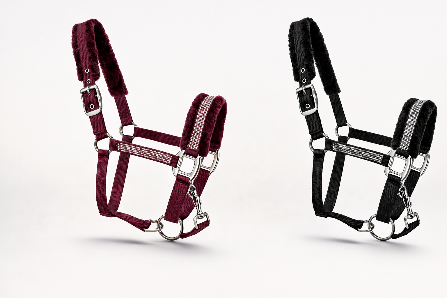 Jáquima Nylon Crystal Mink – Talla Full 1