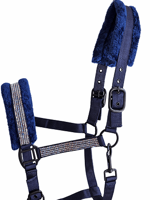 Jáquima Nylon Crystal Mink – Talla Full