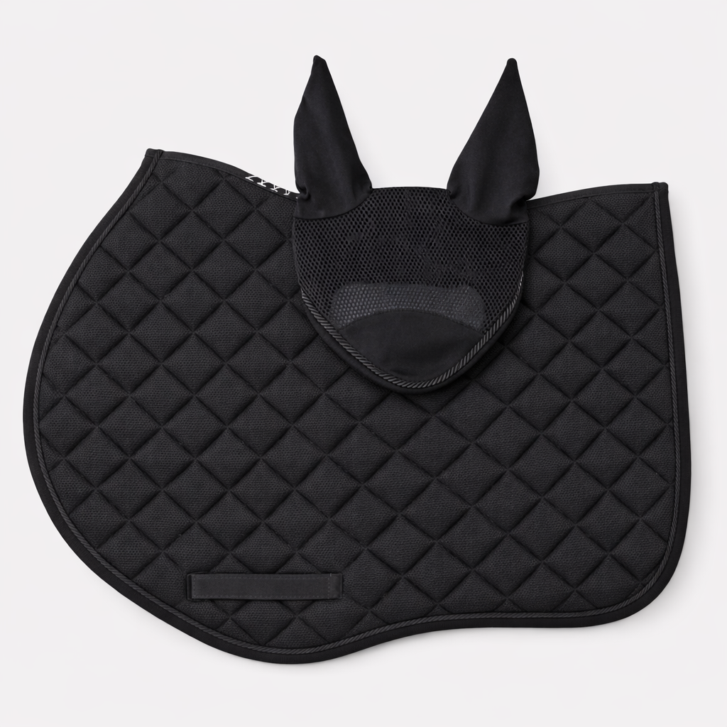 Set Aldani Mesh Signature Mandil + Orejeras a Juego  3