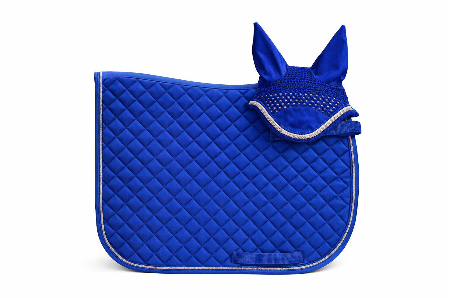 Set Aldani Classic Azul Royal | Mandil + Orejeras a Juego 1