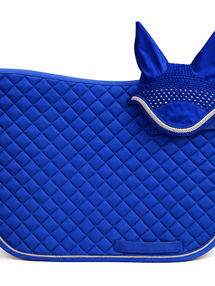 Set Aldani Classic Azul Royal | Mandil + Orejeras a Juego