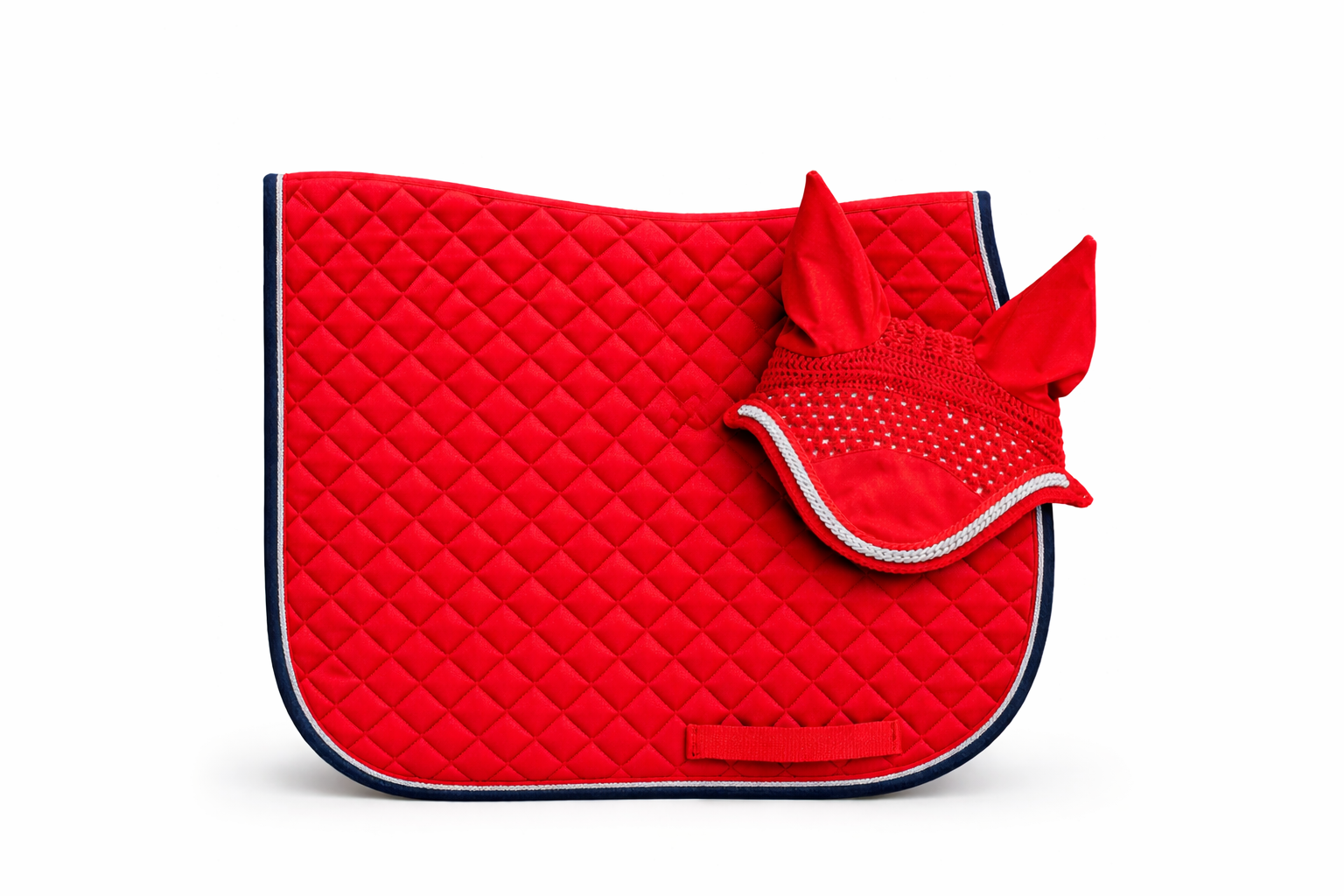 Set Aldani Classic Rojo | Mandil + Orejeras a Juego 1