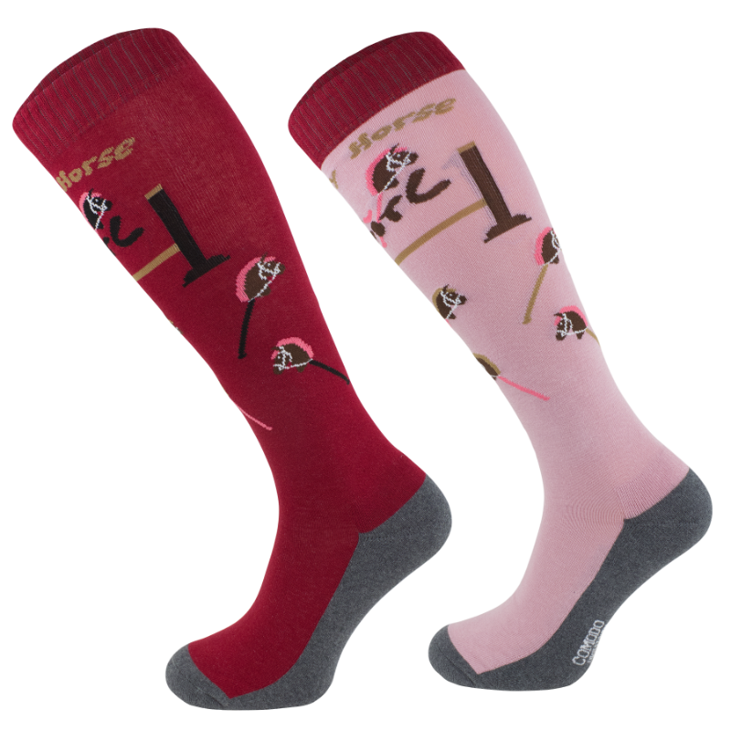 Calcetines de equitación Hobby Horse 3 Bordo  1