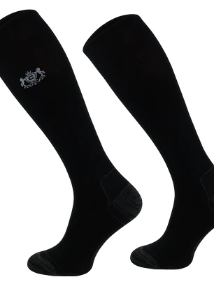 Calcetines de equitación Soft – Negro