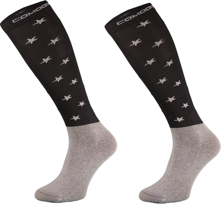 Calcetines de equitación estrellas 1