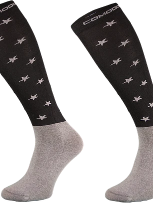 Calcetines de equitación estrellas