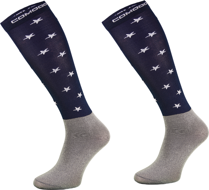 Calcetines de equitación estrellas 2