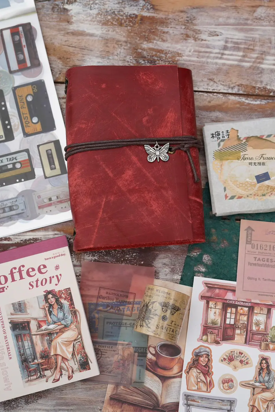 Journal Tamaño A6 (10,5 x 14,8 cm) + 3 Libretas Incluidas 9