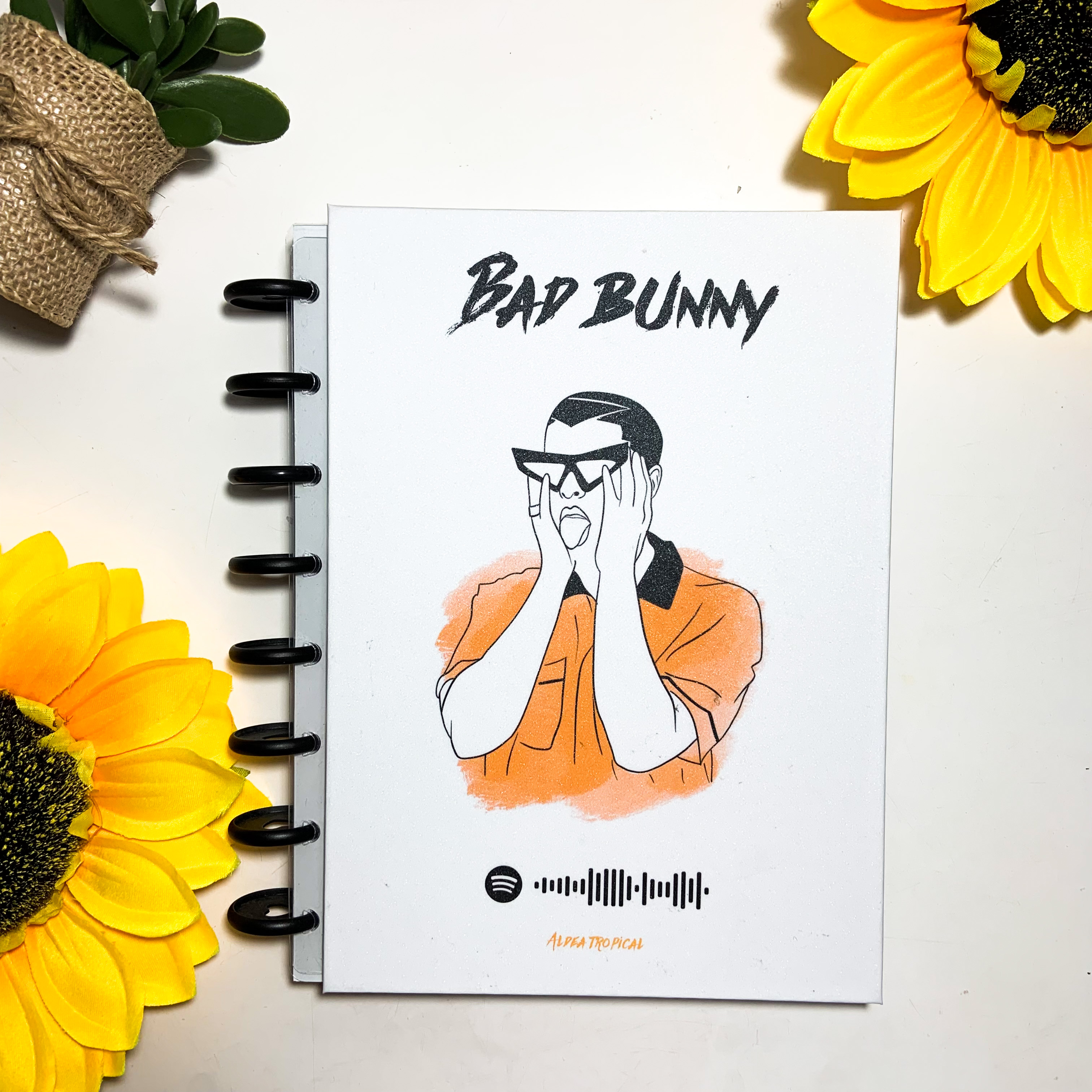 Cuaderno Bad Bunny Tapa dura