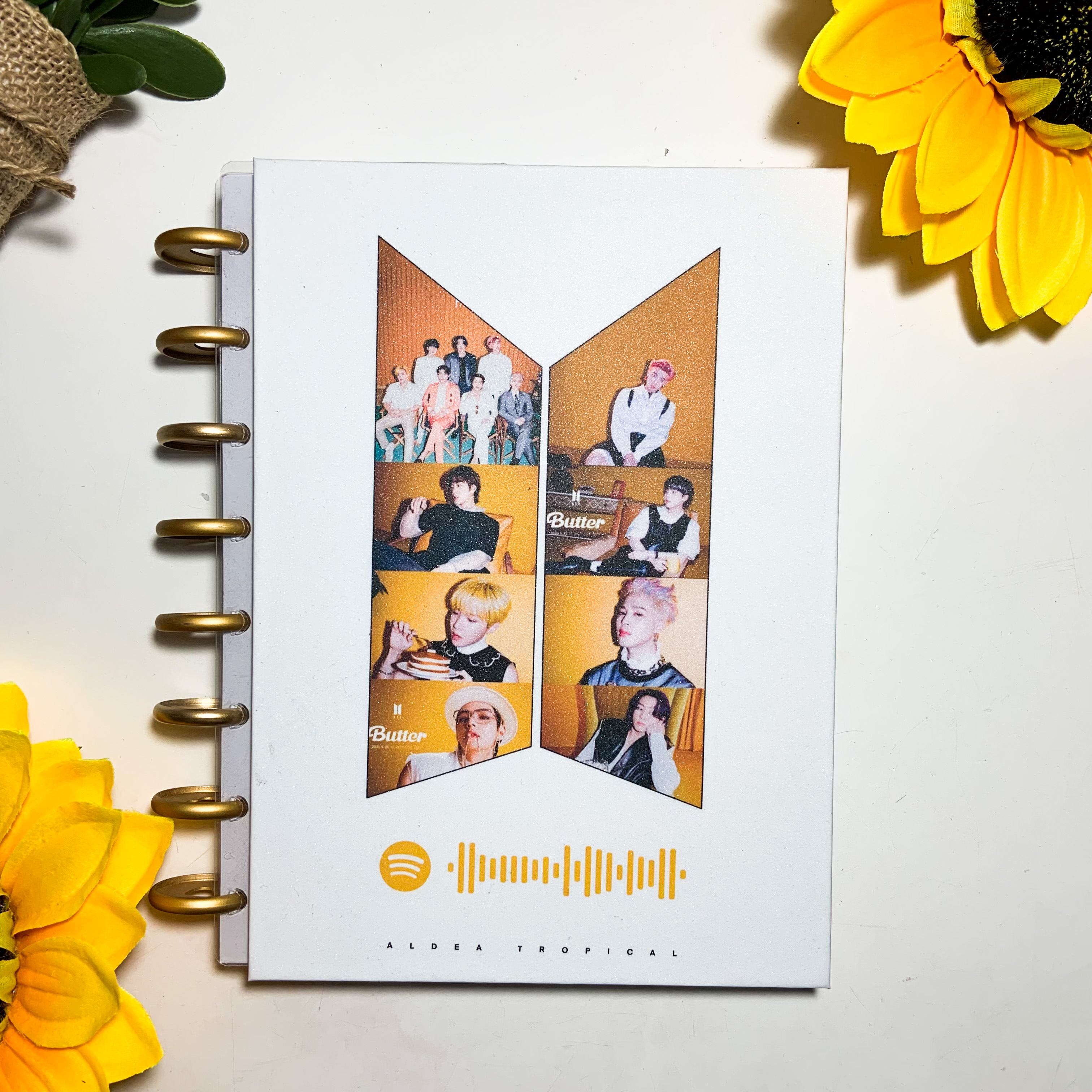 Cuaderno BTS Tapa dura