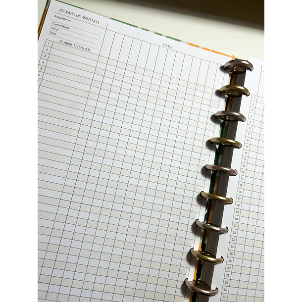 Planificador/Planner Docente 33