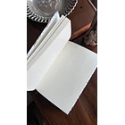 Cuaderno Tapa dura -  Art Journal Floral - Hojas Ahuesadas Lisas 5